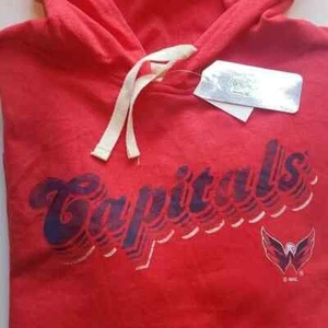 Washington Capitals Hockey Damen Pullover Sweatshirt Hoodie Gr. L 12/14 Neu mit Etikett - Bild 1 von 6