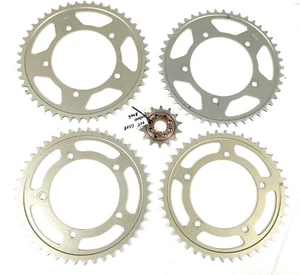 SUZUKI GSXR 600 - 520 REAR SPROCKET SET LOT - ALUMINUM - 1168R142C - Picture 1 of 7