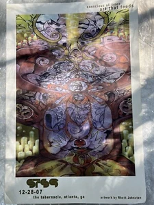 STS9 Concert Poster 2007 Tabernacle Atlanta GA Johnston Sound Tribe Sector 9 - Picture 1 of 3