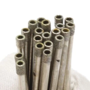 50Pcs Super-Thin Lapidary Hole saw 3.5mm Diamond Coated Drill Bit Drilling Hole - Picture 1 of 5