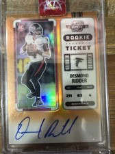 2022 Contenders Optic Desmond Ridder Orange Rookie Ticket On Card Auto /50 SSP!