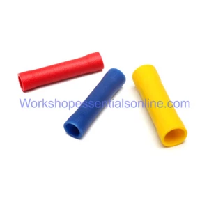Buttverbinder Crimpklemmen rot 0,5-1,5 mm2, blau 1,5-2,5 mm2, gelb 4-6 mm2 - Bild 1 von 4