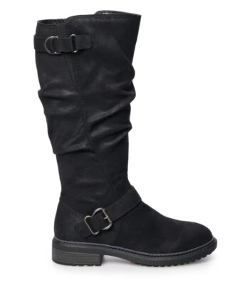 Botas de montar Sonoma Goods For Life® negras Rumer para mujer talla 6,5 Foto 1 de 4