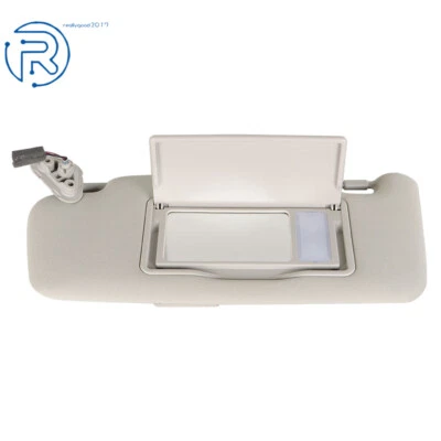 Viseira solar cinza 92011AG55AOR driver lado esquerdo para Subaru Legacy Outback 2005-2009 - Imagem 1 de 4