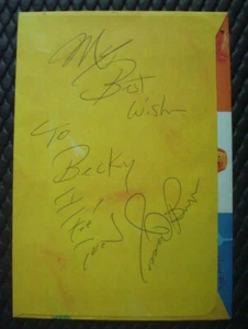 JAMES BROWN AUTOGRAPHED SIGNED ENVELOPE - Picture 1 of 2