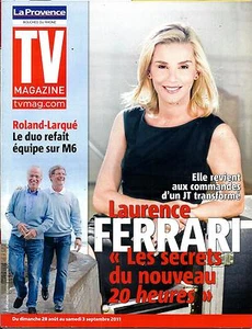 TV MAGAZIN Nr. 20860 27.08.2011 Laurence Ferrari / Roland&Larqué / Boyer / Masterchef - Bild 1 von 1