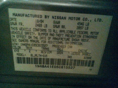 Starter Motor 5 Speed Fits 04-09 QUEST 292757 - Изображение 1 из 4