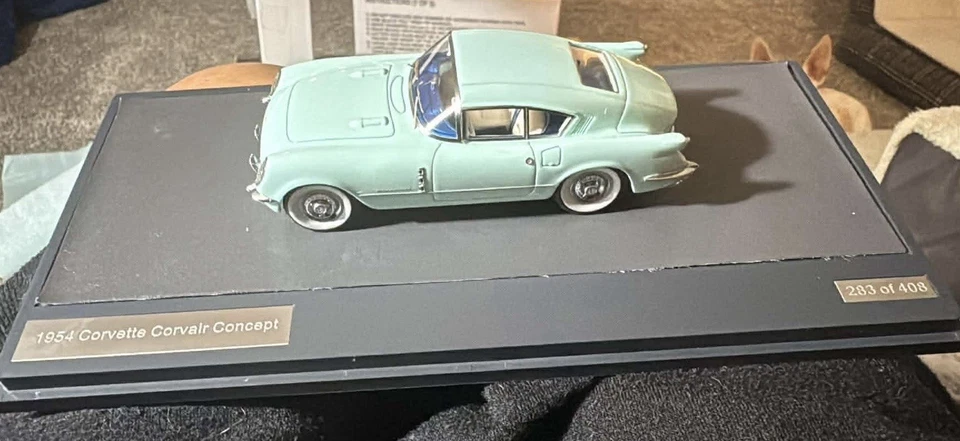Chevrolet Corvette Corvair Concept 1954 verde 283/408 Matrix MX20302-091 Foto 1 de 3