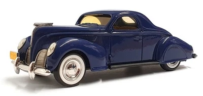 Durham Classics 1/43 Scale DC-4A - 1938 Lincoln Zephyr 2Dr Coupe - Blue - Image 1 of 4