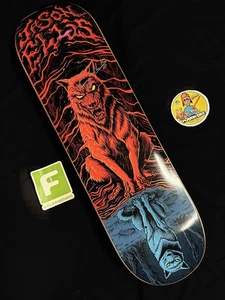 RARE SIGNED Jason Ellis Limited Edition Wolf 8.75 Hawk Skateboard Deck AUTOGRAPH - Bild 1 von 10