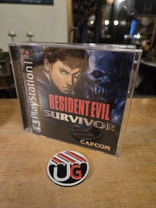 Sony PS1 Resident Evil Survivor completa di scheda reg - Foto 1 di 5