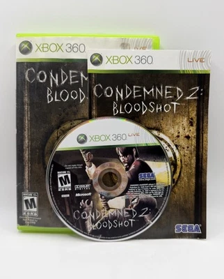Condemned 2: Bloodshot (Microsoft Xbox 360, 2008) CIB w/Manual - Tested Working! - Image 1 of 4