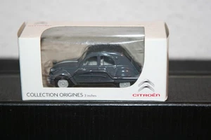 Seltener Citroen 2CV Ente grau Norev Modellauto 1/55  3 inches Neu in OVP - Bild 1 von 3