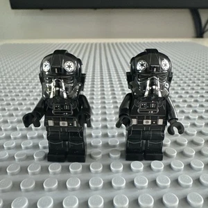 (2) LEGO Star Wars Imperial TIE Fighter Pilots Minifigures - Picture 1 of 4