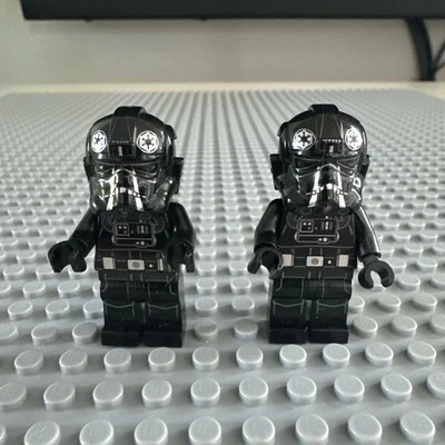 (2) LEGO Star Wars Imperial TIE Fighter Pilots Minifigures - Image 1 of 4