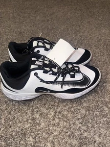 Botines de béisbol Nike Alpha Huarache Elite 4 bajos de metal FD2745-107 para hombre talla 8 - Imagen 1 de 5