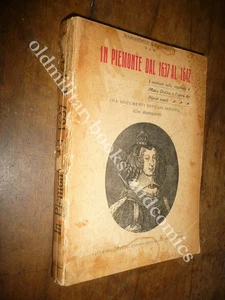 IN PIEMONTE DAL 1637 AL 1642 MARGHERITA MAGGIAROTTI - Imagen 1 de 2