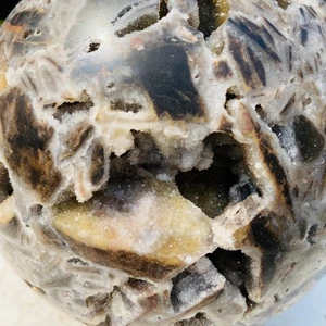 Natural Sphalerite ore Quartz Sphere Quartz Crystal Ball Reiki Healing 4460g - Picture 1 of 14