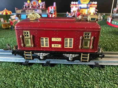 Lionel Prewar #248 Box Cab Red - Image 1 of 4