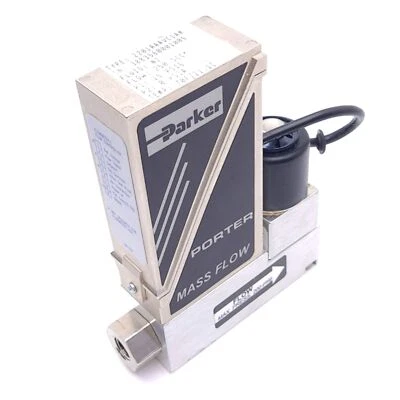 Parker 2201AAAVC1AM Mass Flow Controller, 250 SCCM, 0-5VDC, 1/8 NPT, 200psig Max - Image 1 of 4