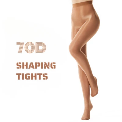 NEW 70d Shaping Tights Dance Yoga Stockings 220lbs Plus Size Oil Shiny Pantyhose - Image 1 of 4