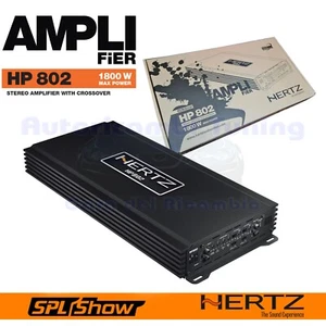 Hertz HP 802 Verstärker 2/1 Kanäle Line Spl Show 1800W RMS - Bild 1 von 5