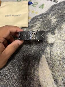 Louis Vuitton LV Slim Bracelet M435 Size 21 ADJUSTABLE BRAND NEW W BOX