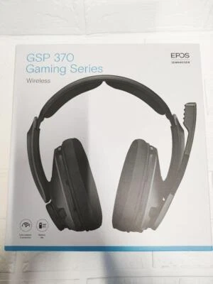 Sennheiser EPOS GSP 370 Wireless Gaming Headset - Over-Ear, Black, New - Image 1 of 4