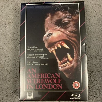 AN AMERICAN WEREWOLF IN LONDON (VHS RANGE) [BLU-RAY+DVD] NEW & SEALED - Image 1 of 2