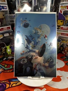 SONIC THE HEDGEHOG #1 C2E2 FOIL VIRGIN 1:10 FOURDRAINE FACSIMILE PRESALE 5/8 - Picture 1 of 1