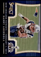 Danny Amendola Card 2014 Select Super Bowl Blue Mojo #9