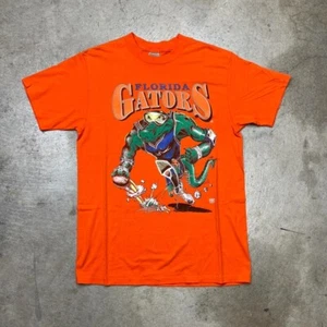 Vintage 80s University Of Florida Gators Karikatur Basketball orange T-Shirt - Bild 1 von 6