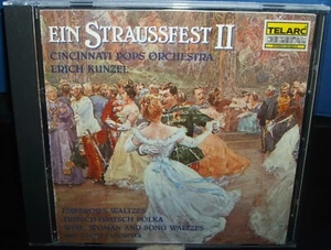 Ein Straussfest II Cincinnati Pops Orchestra Erich Kunzel Telarc CD - Picture 1 of 3