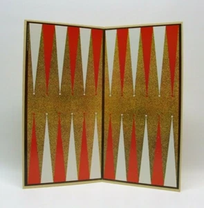 1976 Cardinal Backgammon Replacement 18 x 18 Game Board 135D - Picture 1 of 9
