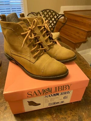 Botas Sam & Libby de gamuza marrón Foto 1 de 2