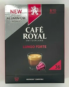 72,108,144,180, Cafe Royal Nespresso Kapseln 6 Sorten ab 4,70€/100gr.