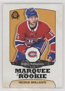 2018-19 Upper Deck O-Pee-Chee Retro Update Jesperi Kotkaniemi #623 Rookie RC