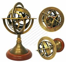  Antique Style Brass Armillary Sphere Globe Vintage Table Decor Replica Gift