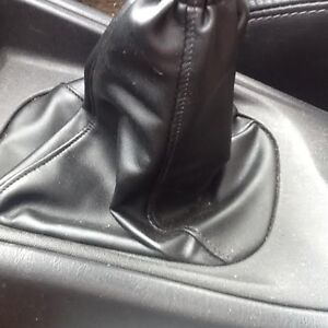 FITS Hyundai EXCEL LEATHER GEAR GAITER SHIFT BOOT blue st