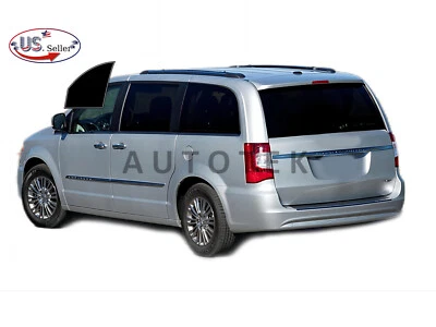 Janelas dianteiras de duas portas de filme PreCut para Chrysler Town & Country 2008-2016 tonalidade - Imagem 1 de 4