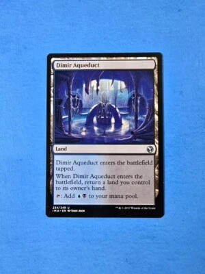 1x Dimir Aqueduct Iconic Masters 2017 Mtg Magic Gathering Land Mana 234 - Image 1 of 2