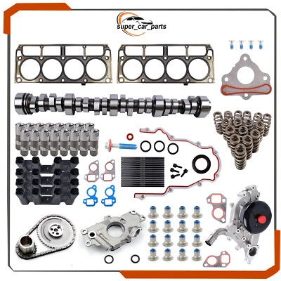 New Camshafts lifters Kit Oil pump for GM Chevy LS 4.8L 5.3L 6.0L LS1 .552/.552 Foto 1 de 4