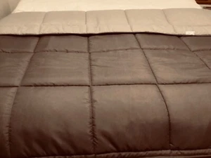 TRAPUNTA Steppbett Matissima kein Bassetti 160x260 Made in Italy beige taupe - Afbeelding 1 van 5