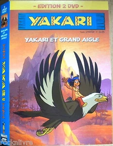 2 DVD ENG. & FR. Zone 1  YAKARI et Grand aigle, le grizzly + 24 autres histoires - Picture 1 of 6