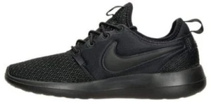 NIKE ROSHE TWO CASUAL WOMEN's BLACK AUTHENTIC BRAND NEW IN BOX US SIZE 5.5 - Picture 1 of 7