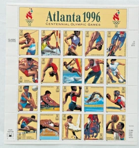 USPS Stamps, ATLANTA 1996 CENTENNIAL OLYMPIC GAMES, 32c x 20, Scott #3068, MNH - Picture 1 of 2