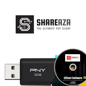 Shareaza P2P Klient udostępniania plików na płycie CD/USB - Zdjęcie 1 z 4