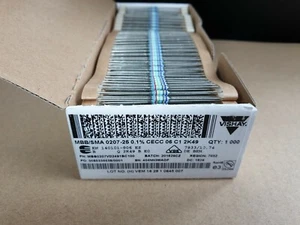 50x VISHAY SMA0207-25 0.6W 2k49 0.1% 25ppm RESISTENCIAS DE ALTA PRECISIÓN PARA AUDIO! - Imagen 1 de 1
