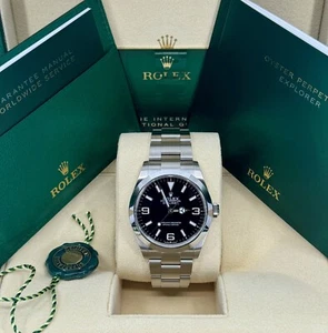 Unworn Rolex Explorer 40mm, Stainless Steel, Black, 224270, dated 2025 - Picture 1 of 14