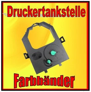 kompatibles Farbband Lexmark 2580N 2581N 2590 Nylon-HD Schwarz 8,0mm x1,8m Neu - Bild 1 von 2